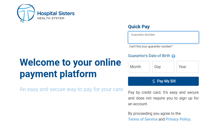 How to Make HSHSMyChart Bill Payment