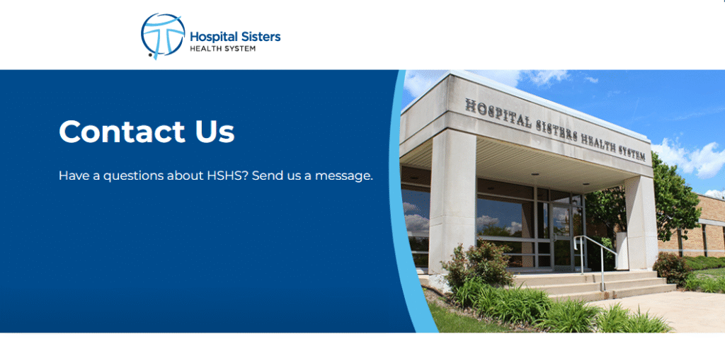 Contact Hospital Sisters Health System